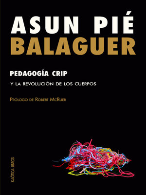 cover image of Pedagogía crip